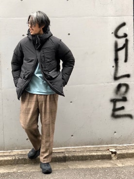 naouさん(メンズ・182cm)の冬コーディネート