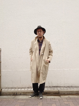 naouさん（メンズ・182cm）の冬コーディネート
