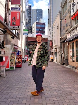 naouさん（メンズ・182cm）の冬コーディネート