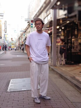 naouさん（メンズ・182cm）の夏コーディネート