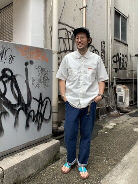 naouさん（メンズ・182cm）の夏コーディネート