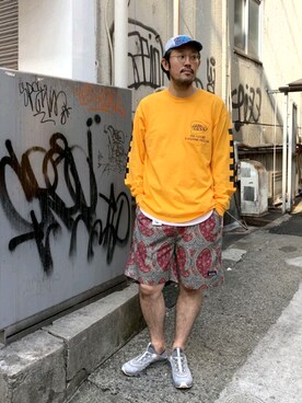 naouさん（メンズ・182cm）の夏コーディネート