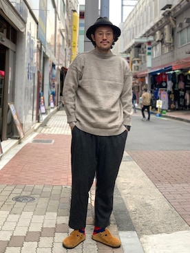 naouさん（メンズ・182cm）の秋コーディネート