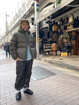 「FILSON（フィルソン）のアイテム（ジャケット/アウター）」を使った、naouさん（メンズ・182cm）の秋コーディネート