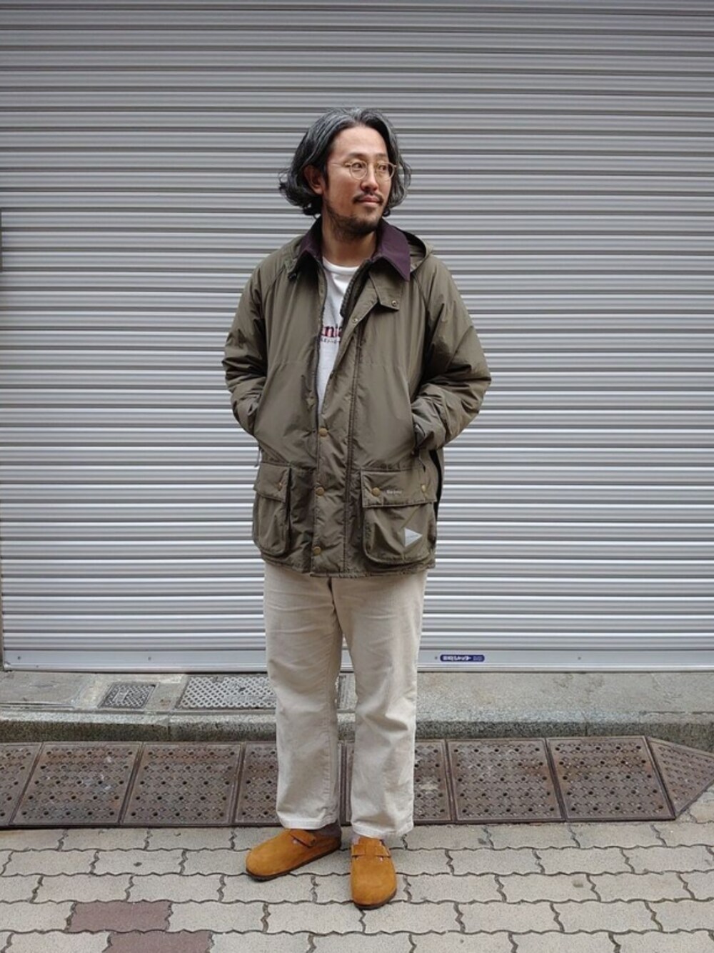 Barbour（バーブァー）の「and wander × Barbour/アンドワンダー ...