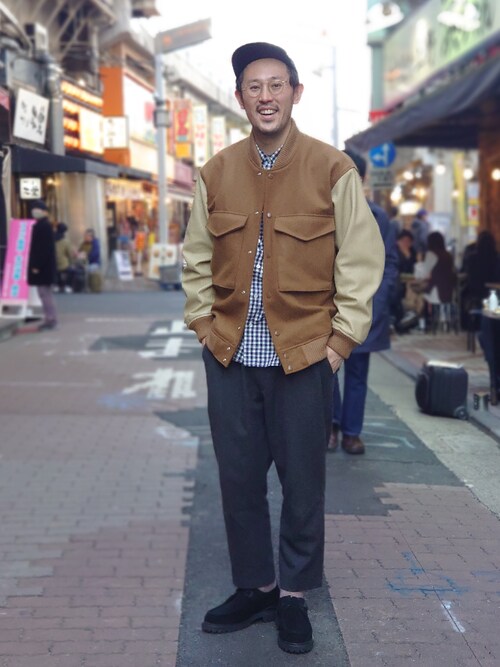 Naou Beaver上野店 Manastashのブルゾンを使ったコーディネート Wear