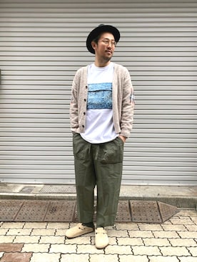 naouさん（メンズ・182cm）の冬コーディネート