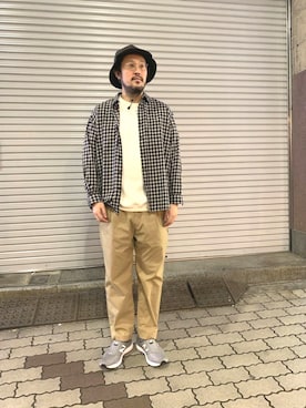 naouさん（メンズ・182cm）の冬コーディネート