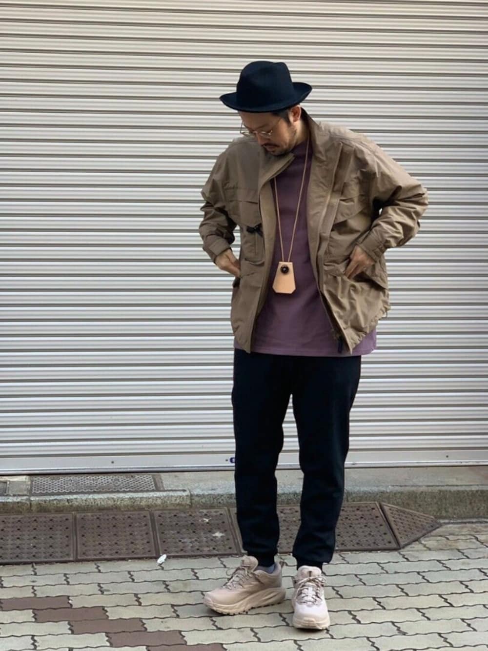 ROUGHNECK ラフネック チュチュパンツ ブラック D.HYGEN - Super Stretch Cotton Denim Hanging Pocket Cargo