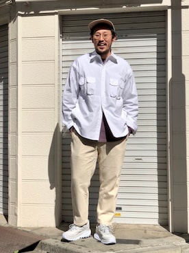 naouさん（メンズ・182cm）の春コーディネート