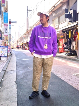 naouさん(メンズ・182cm)の春コーディネート