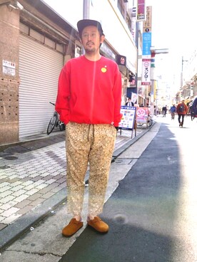 naouさん(メンズ・182cm)の春コーディネート