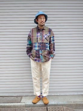 「COBRA CAPS（コブラキャップス）のアイテム」を使った、naouさん（メンズ・182cm）の春コーディネート