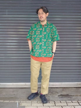 naouさん（メンズ・182cm）の春コーディネート