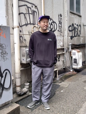 naouさん(メンズ・182cm)の春コーディネート