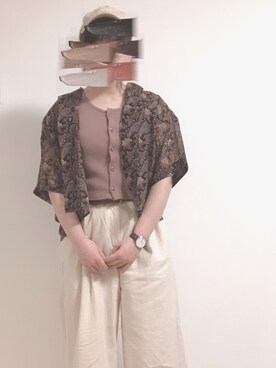 kaorunさん(レディース・160cm)の夏コーディネート
