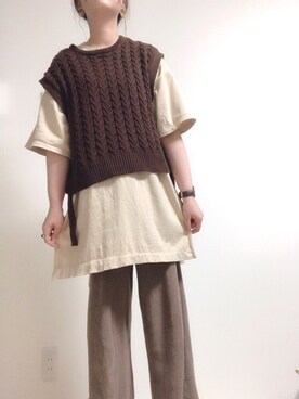 kaorunさん（レディース・160cm）の秋コーディネート