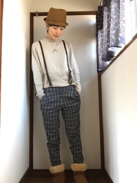 komunonさん（レディース・166cm）の冬コーディネート