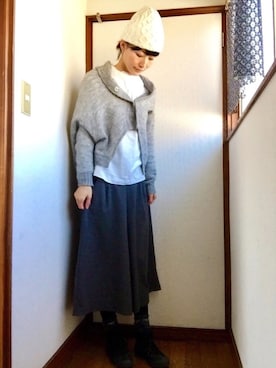 komunonさん（レディース・166cm）の冬コーディネート