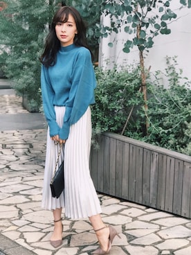 「FEMIND TOKYO」｜瀬戸晴加さん（レディース・158cm）の秋コーディネート