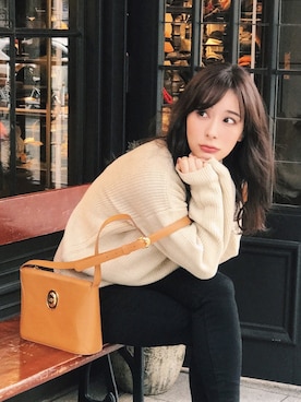 「FEMIND TOKYO」｜瀬戸晴加さん（レディース・158cm）の冬コーディネート