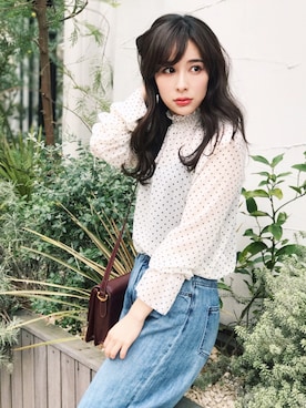 「FEMIND TOKYO」｜瀬戸晴加さん（レディース・158cm）の春コーディネート