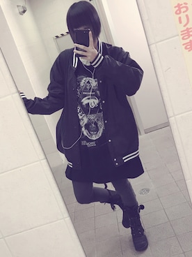 ブルゾンを使った V系 の人気ファッションコーディネート Wear