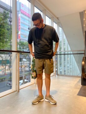 「BEAUTY&YOUTH UNITED ARROWS（ビューティーアンドユースユナイテッドアローズ）のアイテム」を使った、MASAYAさん（メンズ・186cm）の夏コーディネート