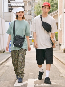 「New Balance」｜WAIPERさん（メンズ・174cm）の春コーディネート