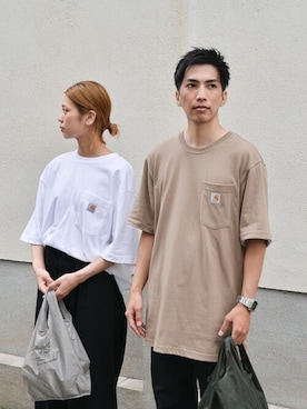 「カップルコーデ」｜WAIPERさん（メンズ・174cm）の夏コーディネート