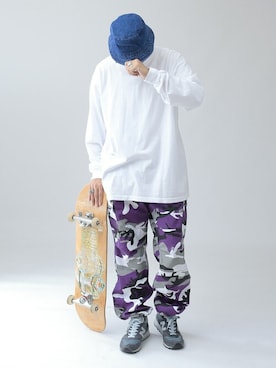 「ROTHCO（ロスコ）のアイテム」を使った、WAIPERさん（メンズ・174cm）の夏コーディネート