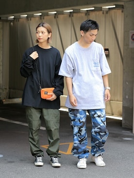 「ROTHCO（ロスコ）のアイテム」を使った、WAIPERさん（メンズ・174cm）の秋コーディネート