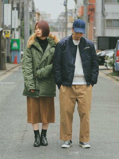 Waiperwaiperさんのミリタリージャケットを使ったコーディネート Zozotown