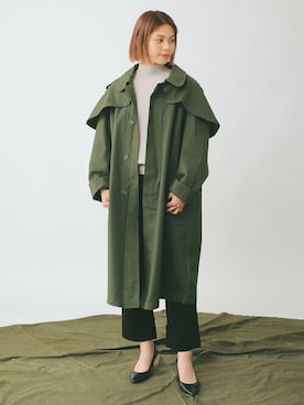 「オーバーコート」｜WAIPERさん（レディース・166cm）の冬コーディネート