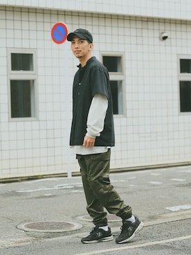 WAIPERさん（メンズ・174cm）の春コーディネート