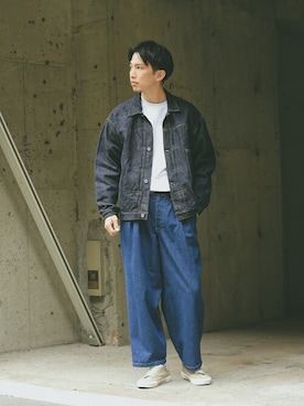 「CAMBER（キャンバー）のアイテム」を使った、WAIPERさん（メンズ・174cm）の春コーディネート