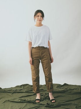 「ROTHCO（ロスコ）のアイテム」を使った、WAIPERさん（レディース・166cm）の春コーディネート