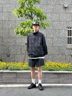 「POLO GOLF（ポロ ゴルフ）のアイテム」を使った、アキヲさん（メンズ・172cm）の春コーディネート