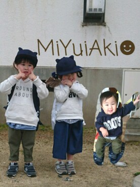 みゆあさん（キッズ・100cm）の春コーディネート