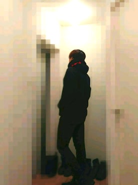 「Supreme （シュプリーム）のSupreme アキラ（パーカー、ブラック系）」を使った、gariさん（メンズ・174cm）の秋コーディネート