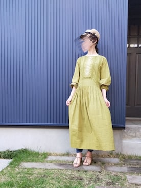 「tiptop（ティップトップ）のアイテム（シューズ）」を使った、swedchrさん（レディース・158cm）の春コーディネート