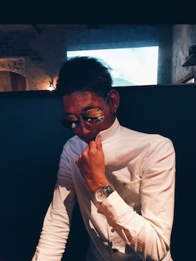 「MAR（メーア）のアイテム」を使った、Takuyaさん（メンズ・180cm）の春コーディネート