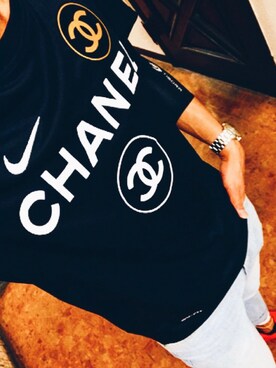 「jiggys shop（ジギーズショップ）のアイテム（パンツ）」を使った、Takuyaさん（メンズ・180cm・20代）の春コーディネート