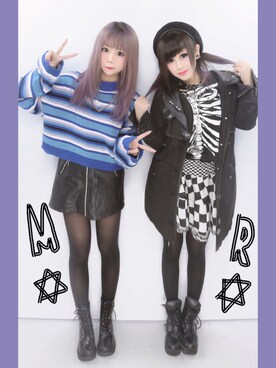 「blue」｜「アイテム（その他）」を使った、もーさんさん（レディース・155cm）の夏コーディネート