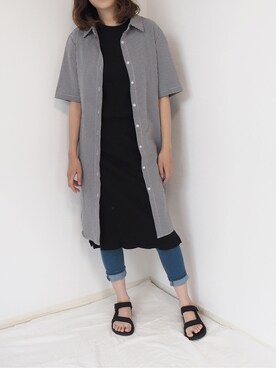 「andr」｜andronlineshopさん（レディース・170cm）の夏コーディネート