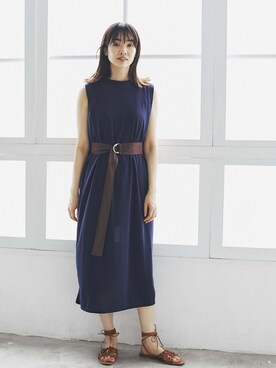 「andr」｜andronlineshopさん（レディース・165cm）の夏コーディネート