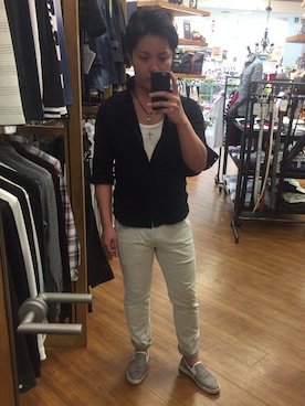 亀割智秋 さん(メンズ・170cm)の春コーディネート