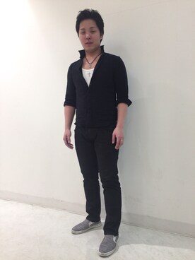 亀割智秋　さん（メンズ・170cm）の春コーディネート