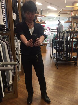 亀割智秋　さん（メンズ・170cm）の春コーディネート