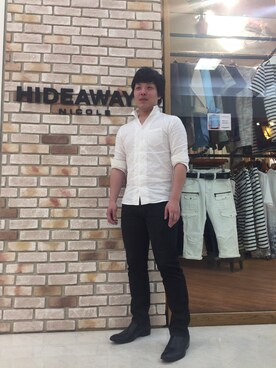 亀割智秋　さん（メンズ・170cm）の夏コーディネート